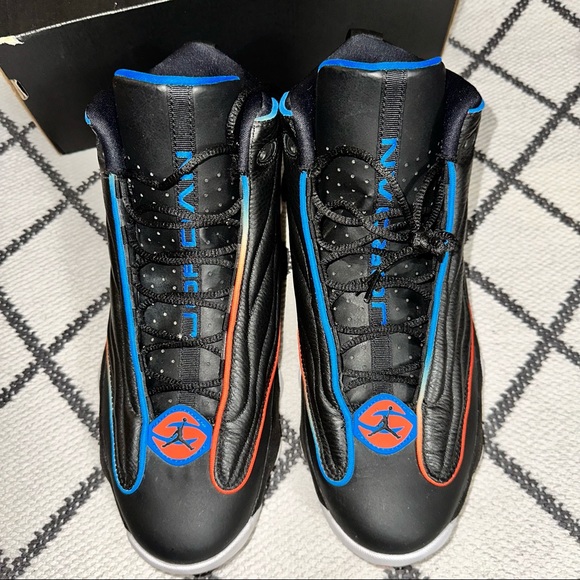 jordan pro strong black orange blue 12 - Picture 5 of 13